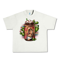 Pistachio mexican coffee cup cactus Urban Heavy Tee - JahusDesignShop