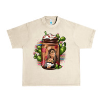Sandshell mexican coffee cup cactus Urban Heavy Tee - JahusDesignShop