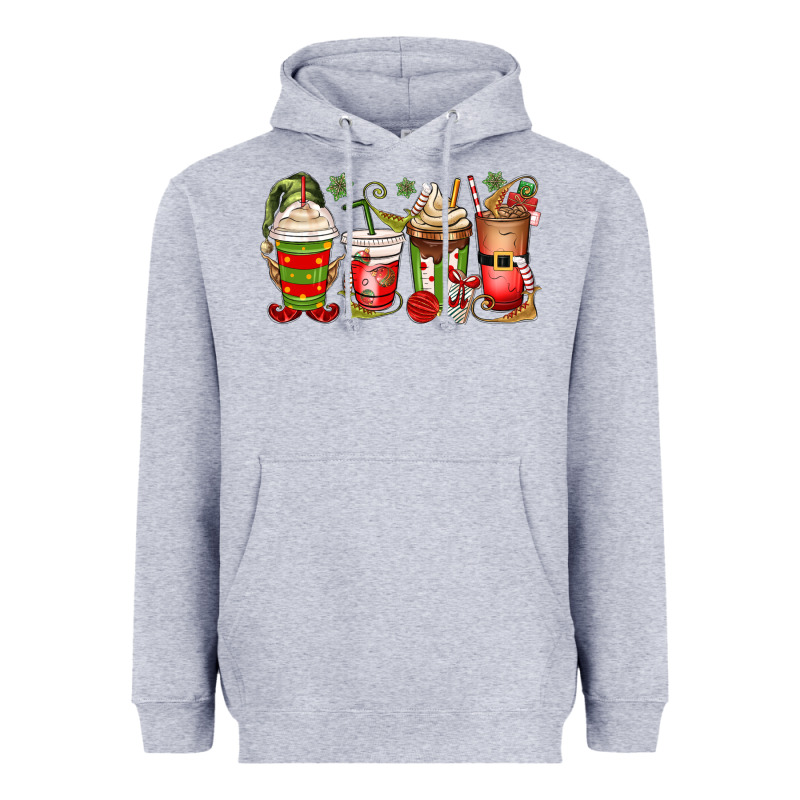 Elf Coffee Cups Heavyweight Hoodie by MaliasSmallBusiness | Teevron