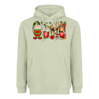Matcha elf coffee cups Heavyweight Hoodie - MaliasSmallBusiness
