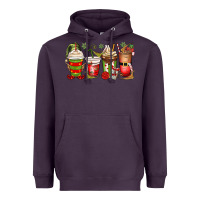 Plum elf coffee cups Heavyweight Hoodie - MaliasSmallBusiness