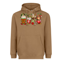 Toasted Coconut elf coffee cups Heavyweight Hoodie - MaliasSmallBusiness