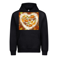 Black fall heart with leopard Urban Hoodie - TumblerDesignByShophia