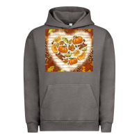 Fall Heart With Leopard Urban Hoodie | Teevron