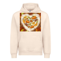 Sandshell fall heart with leopard Urban Hoodie - TumblerDesignByShophia