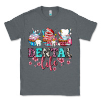 Charcoal Heather dental life with cupcakes Classic Tee - AdoDesignShop