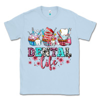 Dusty Blue dental life with cupcakes Classic Tee - AdoDesignShop
