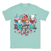 Seafoam dental life with cupcakes Classic Tee - AdoDesignShop