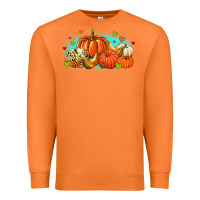 Carrot thankful pumpkins Premium Sweatshirt - MaliasSmallBusiness