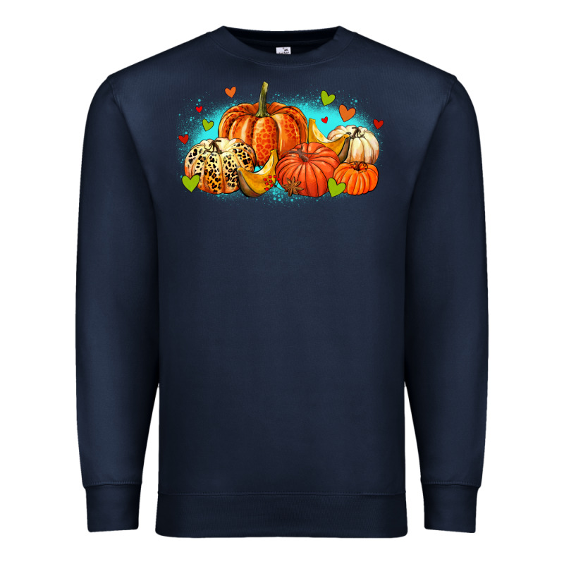 Thankful Pumpkins Premium Sweatshirt by MaliasSmallBusiness | Teevron