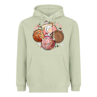 Matcha christmas pan dulce Heavyweight Hoodie - MaliasSmallBusiness