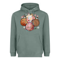 Sage christmas pan dulce Heavyweight Hoodie - MaliasSmallBusiness