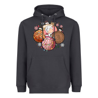 Smoke christmas pan dulce Heavyweight Hoodie - MaliasSmallBusiness