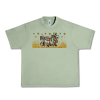 Oil Green merry christmas cross Urban Heavy Tee - JahusDesignShop