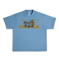 Pebble Blue merry christmas cross Urban Heavy Tee - JahusDesignShop