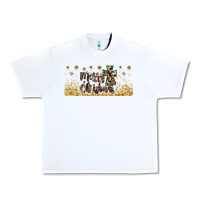 White merry christmas cross Urban Heavy Tee - JahusDesignShop