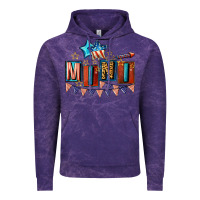 Cloud Purple American Mini 4th of july Vintage Hoodie - CowGirlArtShop