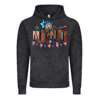 Vintage Black American Mini 4th of july Vintage Hoodie - CowGirlArtShop