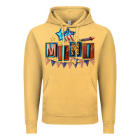 Vintage Mustard American Mini 4th of july Vintage Hoodie - CowGirlArtShop