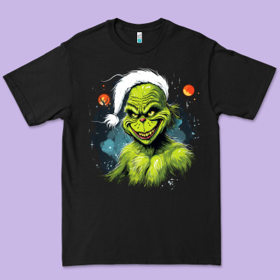 Grinch Premium Tee Designed By Unal Design