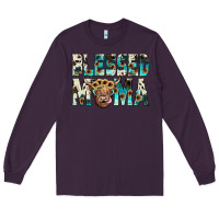 Plum blessed mama Long Sleeve Tee - JahusDesignShop