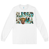 White blessed mama Long Sleeve Tee - JahusDesignShop