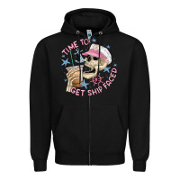 Black time to get ship faced Zipper Hoodie - MaliasSmallBusiness