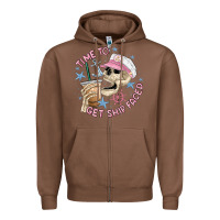 Chestnut time to get ship faced Zipper Hoodie - MaliasSmallBusiness