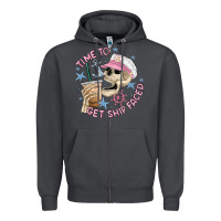 Smoke time to get ship faced Zipper Hoodie - MaliasSmallBusiness