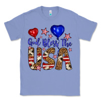 Colony Blue god bless the usa Classic Tee - Artiststas