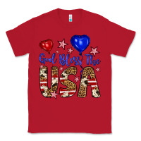 Red god bless the usa Classic Tee - Artiststas