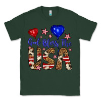 Sports Green god bless the usa Classic Tee - Artiststas