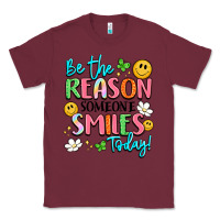 Burgundy be the reason someone smiles today Classic Tee - LillyAllenDesigns