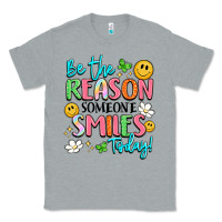 Heather Grey be the reason someone smiles today Classic Tee - LillyAllenDesigns