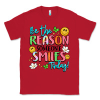 Red be the reason someone smiles today Classic Tee - LillyAllenDesigns