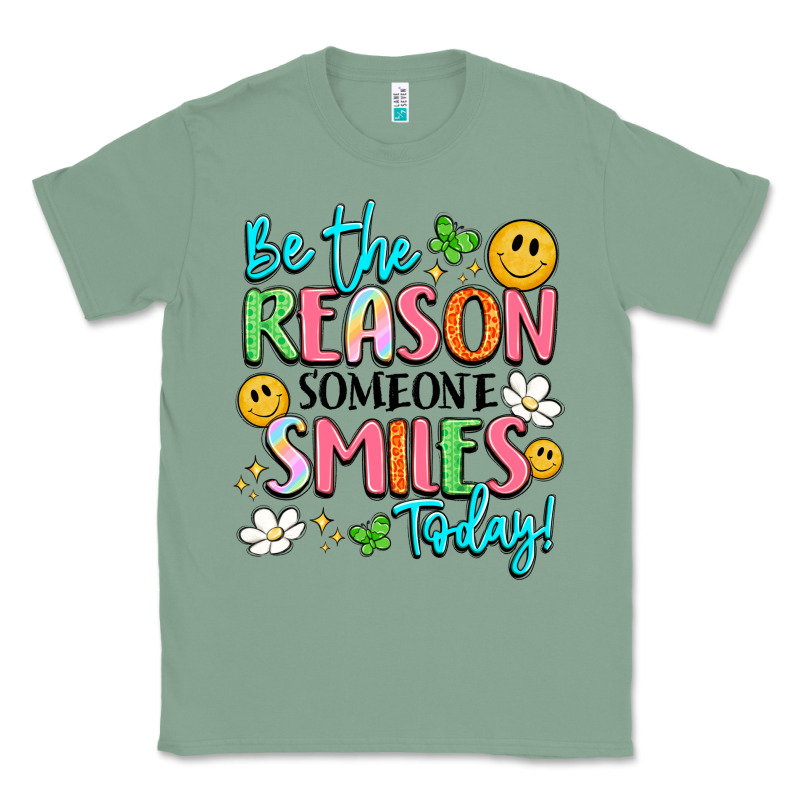 Be The Reason Someone Smiles Today Classic Tee by LillyAllenDesigns | Teevron