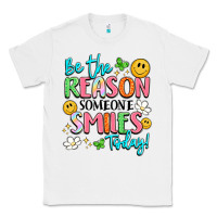 White be the reason someone smiles today Classic Tee - LillyAllenDesigns
