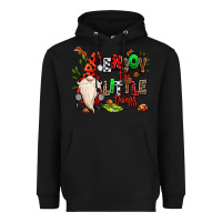 Black enjoy the little things Heavyweight Hoodie - MaliasSmallBusiness