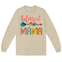 Mushroom blessed mama Long Sleeve Tee - JahusDesignShop