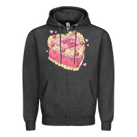 Charcoal Heather 100 percent that bitch Zipper Hoodie - MaliasSmallBusiness