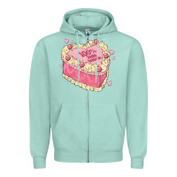 Seafoam 100 percent that bitch Zipper Hoodie - MaliasSmallBusiness