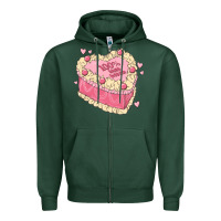 Sports Green 100 percent that bitch Zipper Hoodie - MaliasSmallBusiness