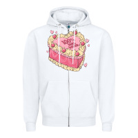 White 100 percent that bitch Zipper Hoodie - MaliasSmallBusiness