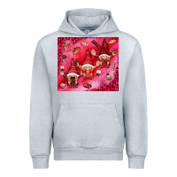 Heather Grey gnomies with food elements tumbler hjf Urban Hoodie - HowdyJamesFarm