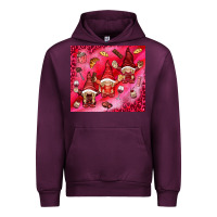 Mauve Wine gnomies with food elements tumbler hjf Urban Hoodie - HowdyJamesFarm
