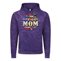 Cloud Purple American Mom 4th of July Vintage Hoodie - CowGirlArtShop