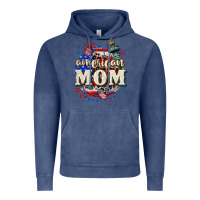 Vintage Denim American Mom 4th of July Vintage Hoodie - CowGirlArtShop