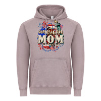 Vintage Zinc American Mom 4th of July Vintage Hoodie - CowGirlArtShop