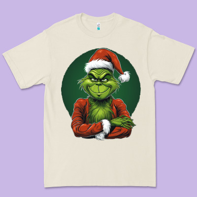 Grinch Premium Tee Designed By Unal Design