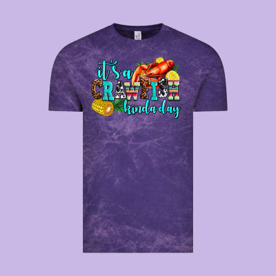 Its A Crawfish Kinda Day Vintage Tee Designed By Adodesignshop
